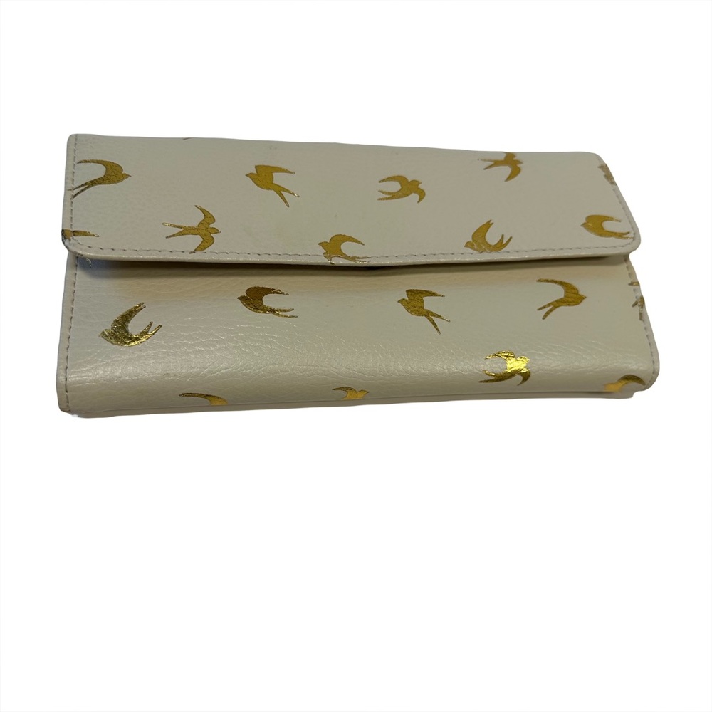 RedEnvelope Jewelry Travel Organizer Wallet Dove Leather Wolf Designs LusterLoc